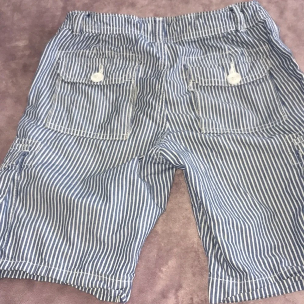 BARE DENIM DIVISION boy’s striped cargo shorts 7/8